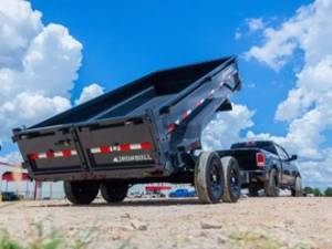 Iron Bull 7x14 14K DWB Dump Trailer